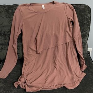 Latched Mama Nursing Shirt L